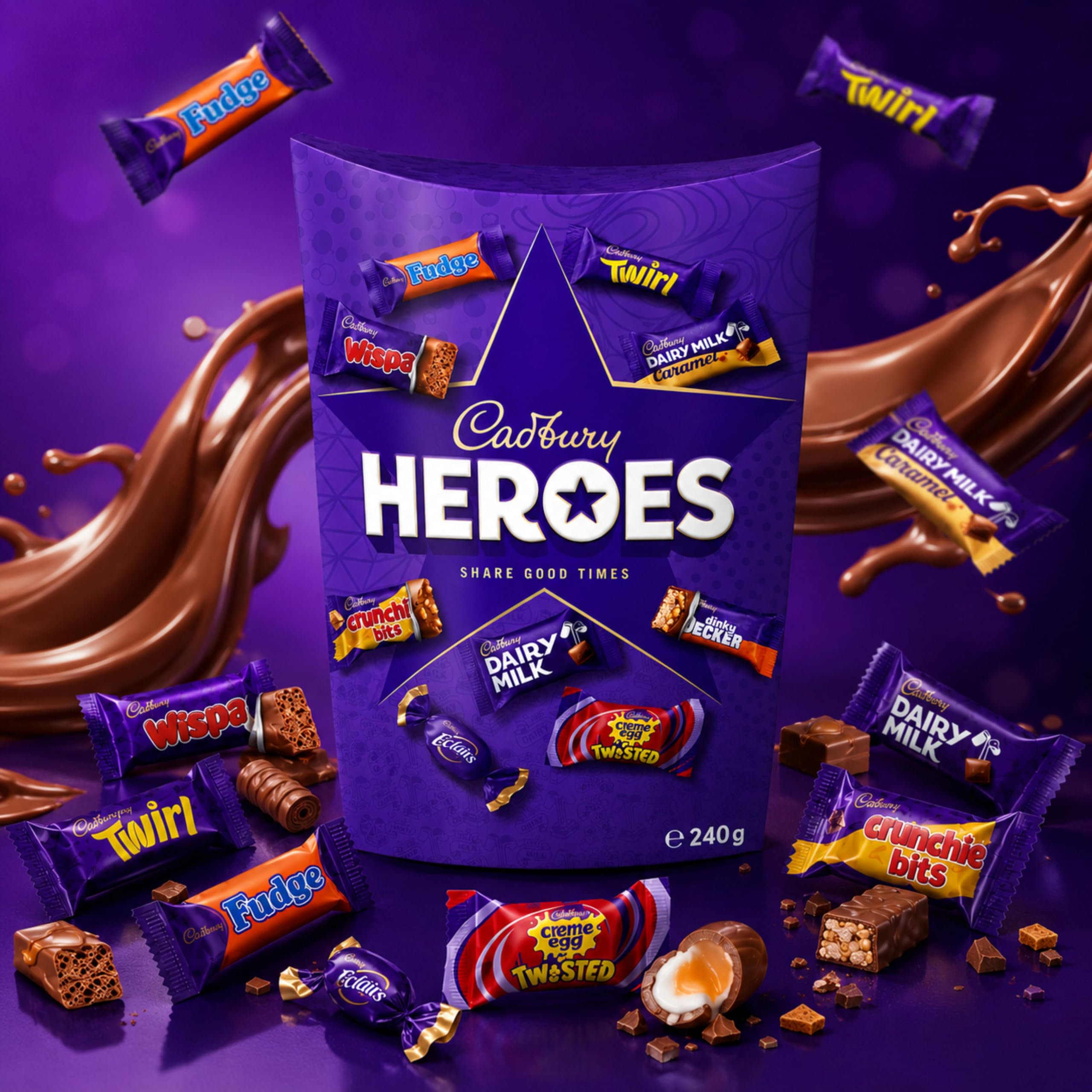 Amazon | Cadbury Heroes Chocolate Carton, 290 g - Cadbury Heroes